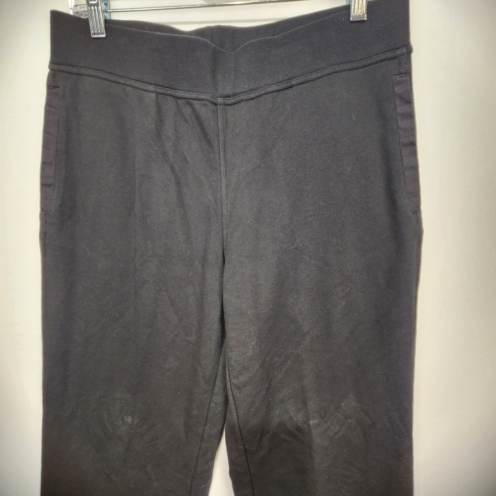 Lauren Ralph Lauren Women's Casual Sporty Minimalist Sweatpants Black Size M - Picture 3 of 8